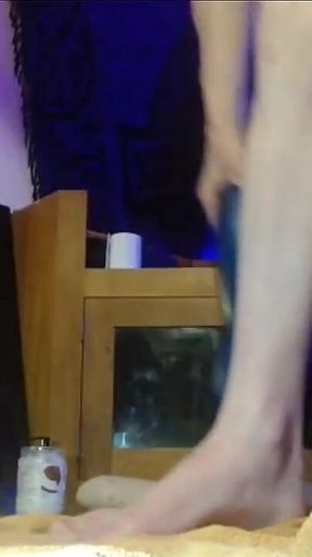 Purple Pvc Playing with Xl Johnthomastoys and Gaping My Cave of Wonders