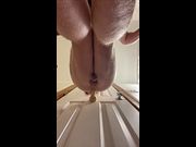 Redhead throws it back on big cock