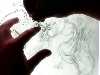 One Sexy Mess Line Art Timelapse by Drenched The Facial Artist