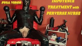 IMPOTENCE TREATMENT with PERVERSE NURSE FullVideo