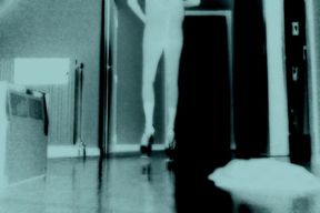 Femboy Whore in fishnets and hooker heels