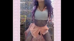 MASTURBATION SESSIONS EPISODE 20 PURPLE HAIR TRANNY JERKING THINKING ABOUT BIG BLACK COCKS , SHE LIKES TO TALK DIRTYWATCH THIS VIDEO FULL LENGHT ON RED (COMMENT, LIKE ,SUBSCRIBE AND ADD ME AS A FRIEND FOR MORE PERSONALIZED VIDEOS AND REAL LIFE MEET UPS)