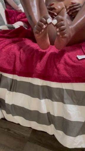 Hot Milf Oils Up After Shower