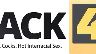 BLACK4K. Black-haired babe entices beloved chocolate customer in gym