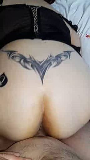 CRISTINA CAVARGIC ROMANIAN HOTWIFE EXPOSED HER TATTOOED AND PIERCED PUSSY DOGGY FUCKING
