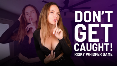 Don't Get Caught! Risky Whisper Homewrecker JOI Game