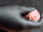 Unlocked from chastity for 90 minutes of edging and series of ruined orgasms