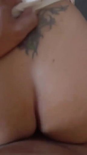Pervmom: Inked MILF Gets Steamy Action From Her Stepson While Hubby's Gone!