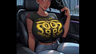 UBER BIG ASS CAR SEX MADE HER CUM ON THE WAY HOME