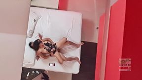 full fuck scene pov 2 scens, 2 fucks, 2 cums. karla hotwife fucking infront of his husband