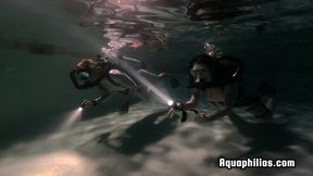 Aquaphilias- Kelli Curtis Harley Jayde Night Hunt Underwater The Package Guarded by the Unicorn army