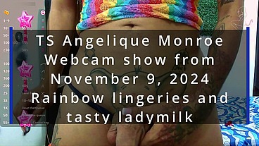 TS Angelique Monroe - Webcam show from November 9, 2024