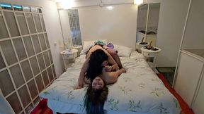 I missed fucking Reyna Tirana so much. Hot lesbian action with a BBW, femdom, and a strap-on.  Part 1