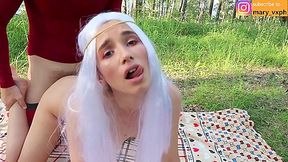 Huge Cumshot On Cute Elf Face (awesome Blowjob & Sensual Sex) - Teaser Video