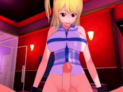 FUTA FAIRY TAIL LUCY X Wendy Marvell (3D HENTAI)