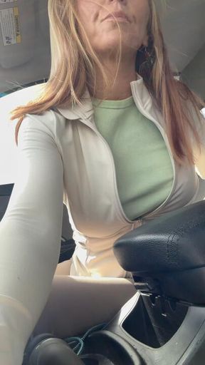 Cumming after groceries