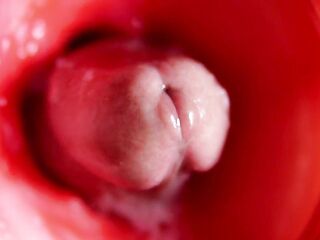 CAMERA INSIDE SNATCH: POWERFULL CUM IN CUNT! MOST EXCELLENT Inner ASMR in 4K GREATER AMOUNT SEMEN