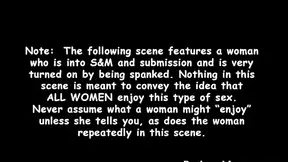 BBW MILF slut gets spanked and rims