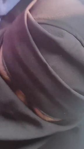 Iconic moment from &quot;Black Hijab Minokiiko Blowjob in Car&quot;