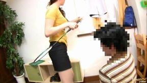 Asian Doll Seria Moroboshi Shows Off Her Big Balloons in Tight Outfit