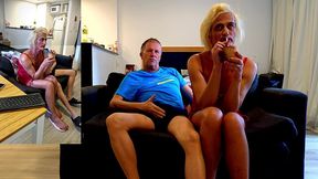 latest live sex show, gigi and dave, shemale and man couple, pov, behind the scene, webcam sex, 02.09.2025 p1