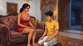 House wife with his boy friend no one in home