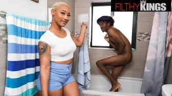 My Eager Ebony Stepmom Demands Creampie to Conceive