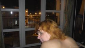 Cuckolding husband fucks big assed wife after her lover left