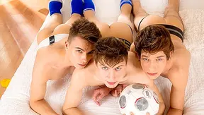 Triple Heat: Tight Twink Takes Deep Thrusts from Carl Jake Navon – GO HARD