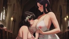 Spicy Toons: MIlky Milfs Go To Church the full movie