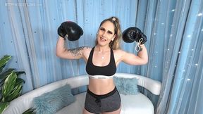 Akira Shell POV Boxing Session - Femdom POV Beatdown ( SDMP4 )