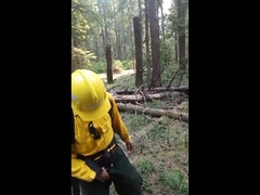 real wildfire worker