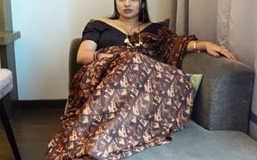 Hot Indian Aunty Doggy Style Saree Fucking Video