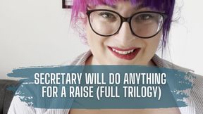 Naughty Secretary Will Do *Anything* For A Raise - TRILOGY