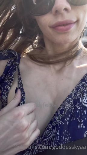 Drive to the Beach in a Convertible with the Top Down