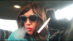 MRS. ROMAN POWER SMOKING 3 MB100's AT THE SAME TIME