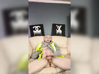 Twink Jerks Off After Work