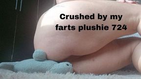 Crushed by my farts plushie 724