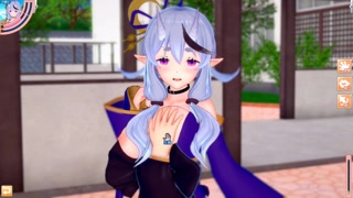 [Hentai Game Koikatsu! ]Have sex with Big tits Vtuber Rindo Mikoto.3DCG Erotic Anime Video.