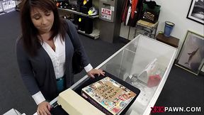 MILF sells her husband'_s stuff for bail Money