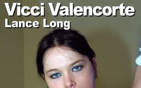 Vicci Valencorte & Lance Long strip suck facial