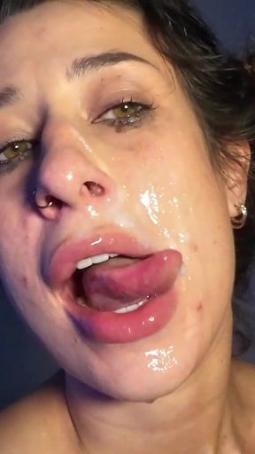 Kiki Used as a Throat Pussy!