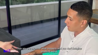 Sex therapist has a threesome with a Colombian couple - Max Betancur and Sara Blonde