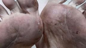 Dreckige Füße und Orgasmus Countdown