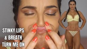20% OFF | Stinky lips & breath turn me on: Saliva Spread POV - OnlyVanessa (custom clip)