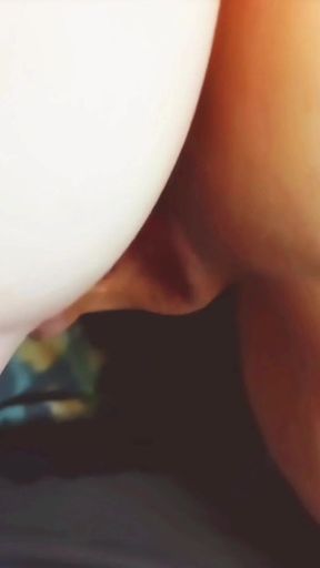 Jaw-dropping moment from &quot;My suction-cup pussy&quot;