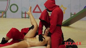 sexmex - squid game parody by sexmex - the cookie challenge . elizabeth marquez