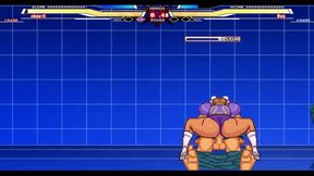 Chun-Li Takes On Long in Intense Hentai Sex Battle With Juicy Cumshot Finale