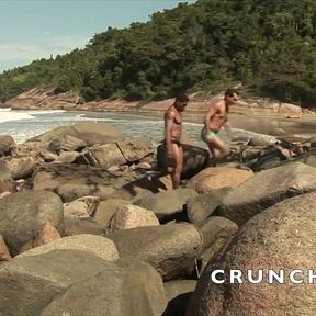 latino fucked raw in beach for sex
