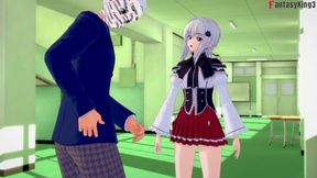 Koneko Sex on the Train - Dxd Ntr Madness Series